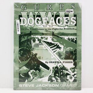 GURPS WWII Dogfaces Fisher Steve Jackson Games RPG Book First Edition 2003